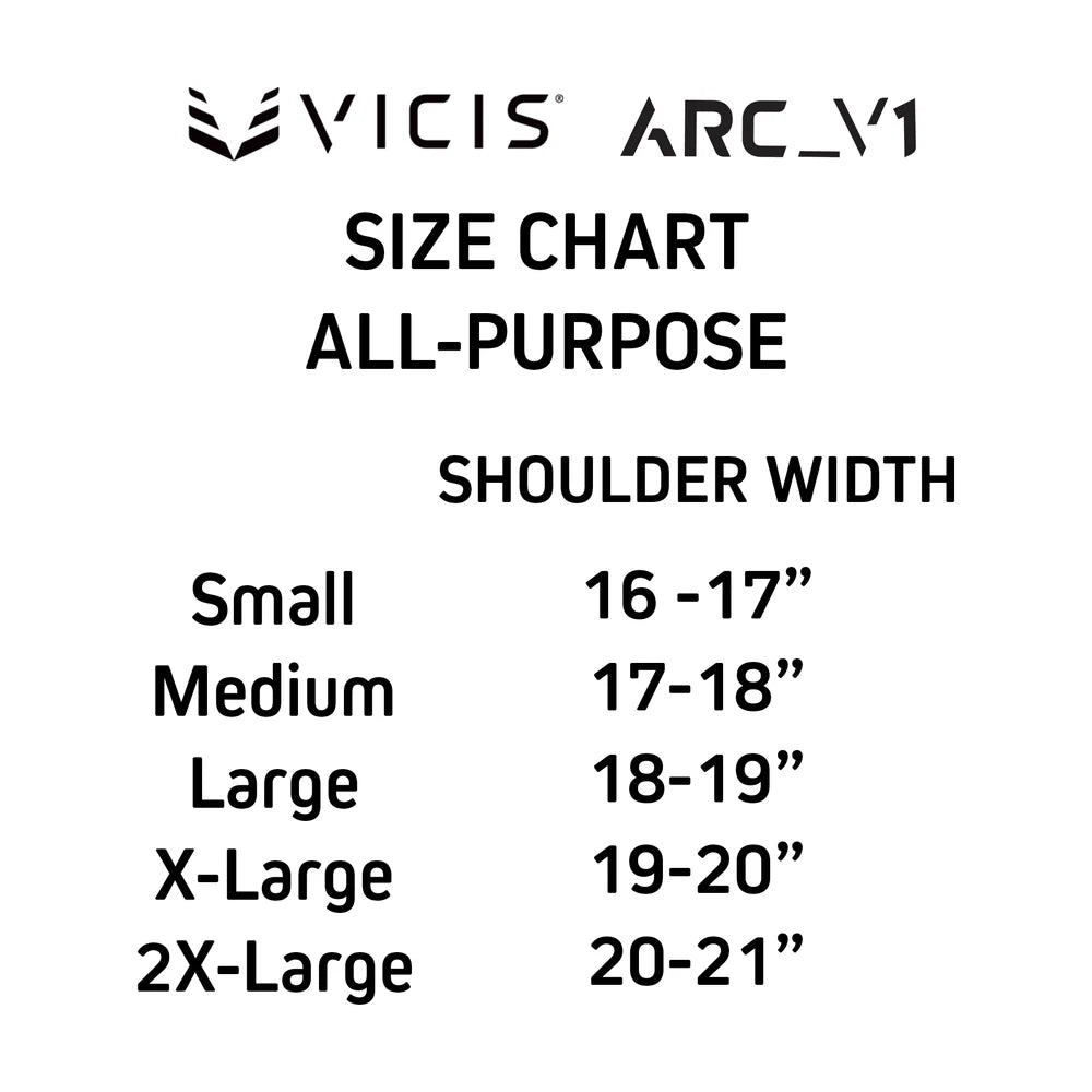 ARC V1 VARSITY SHOULDER PADS – ALL PURPOSE