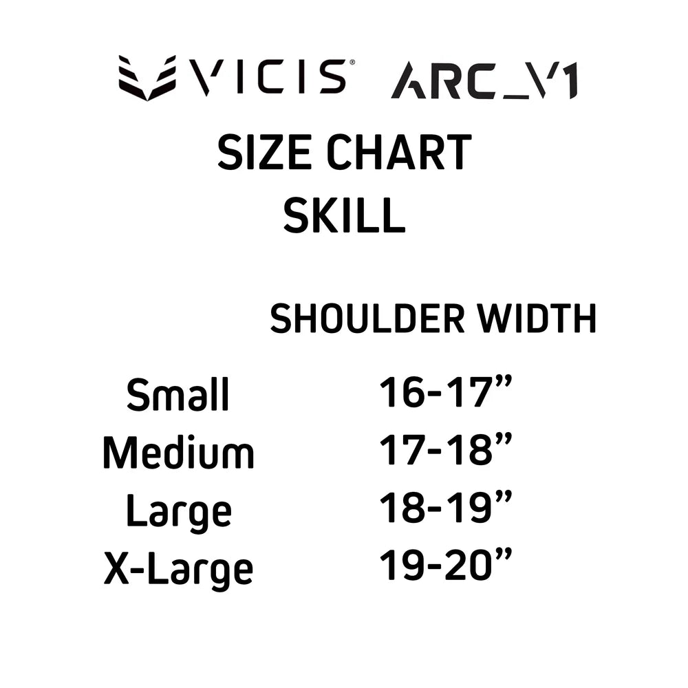 ARC V1 VARSITY SHOULDER PADS – SKILL
